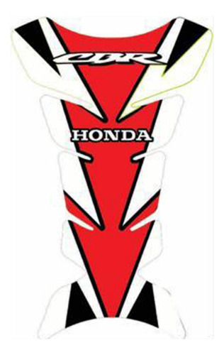 Protector De Tanque Para Motocicleta Honda Cbr Rojo Blanco