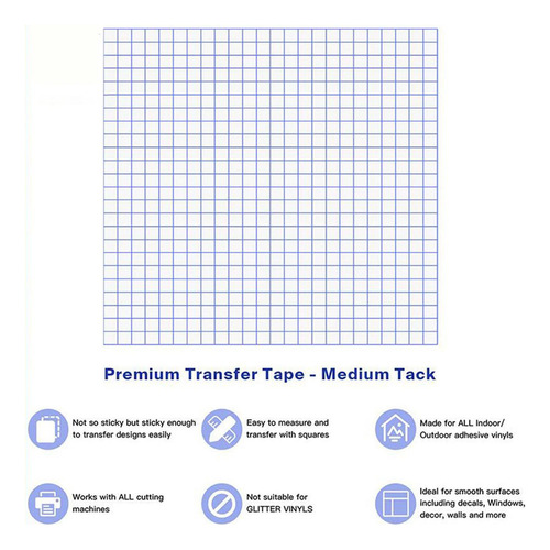 Papel De Transferencia Para Alinear Y Transferir Vinilo