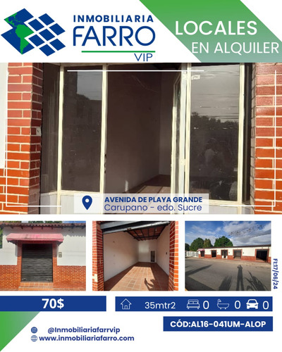 Locales En Alquiler / Al16-041apg-alop