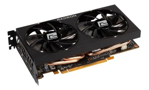 Imagen 2 de 8 de Placa De Video Powercolor Rx 6600 Fighter 8g Ddr6 Oem !!