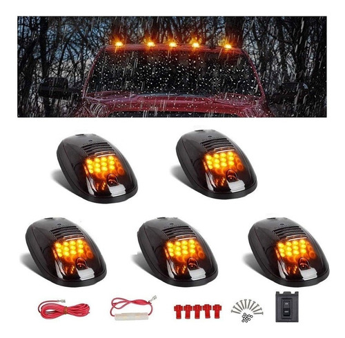 5pcs12led 2003-2018 Dodge Ram 1500 Luz De Techo