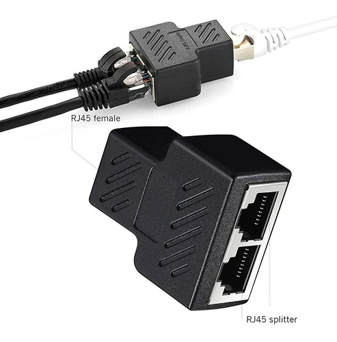 Adaptador Divisor, Bebetter 1 A 2 Port Usb