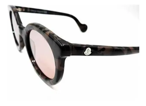Gafas De Sol Moncler Ml Havana - Burdeos Espejo - 60 Caracte