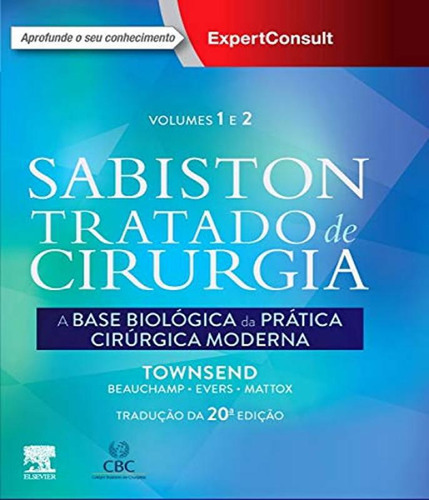 Livro Sabiston Tratado De Cirurgia - 20 Ed