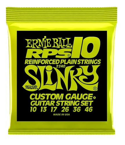 Cuerdas Para Guitarra Eléctrica  Regular Slinky Rps Entorcha