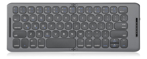 Teclado Bluetooth Dobrável Para Laptop E Tablet