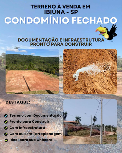 Vendo Meu Terreno Em Condomínio Fechado E Com Água E Energia