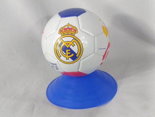 Mini Balón Real Madrid Original No.2 Con Base