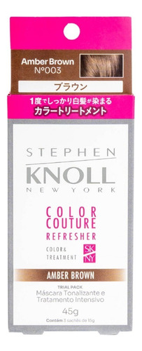 Stephen Knoll Color Cout Ref Másc Tonal 3x15g 03 Amber Brown
