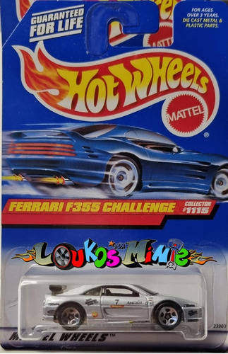 Hot Wheels Ferrari F355 Challenge 1999 First Editions #1115