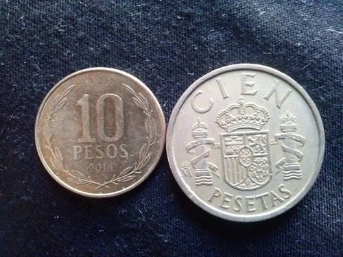 Moneda España 100 Pesetas 1985 Bronce (c14)