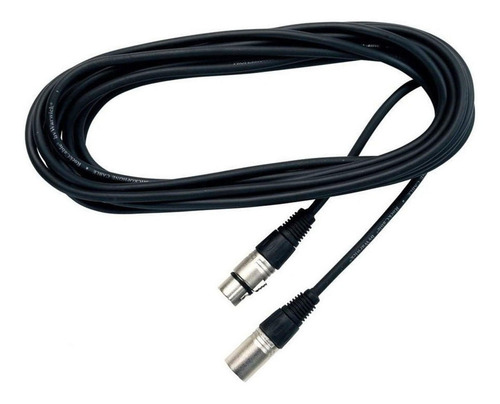 Rcl30305d7 Bk Cable Microfono 5m Rockcable