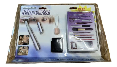 Velform Micro Trim Depiladora Corta Cejas Depilacion + Set