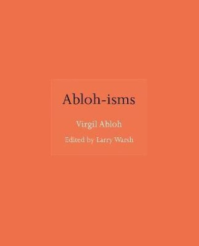 Abloh-isms, De Virgil, Abloh. Editorial Princeton University Press En Inglés