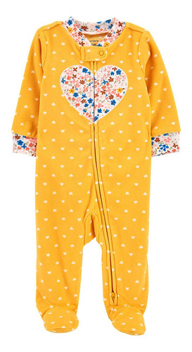 Carters Osito Pijama Cierre Corazon 1m072510