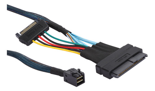 Cable Adaptador Sff8643 A Miniservidor Sff8639 15p Power Lin