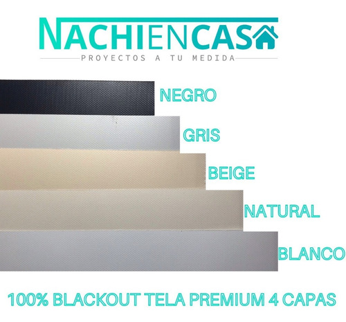 Black Out 100% Cortina Roller Blackout Premium A Medida !