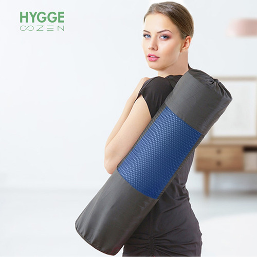 Imagen 7 de 10 de Mat Yoga Colchoneta Bicolor Pilates Fitness Tpe 8mm + Funda