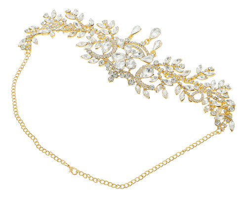 Corrente De Cabeça De Strass, Acessórios De Cabelo De Noiva,