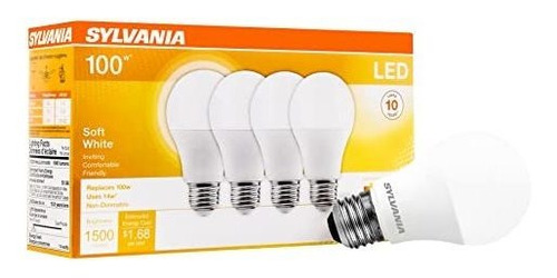 Bombillas Led A19, 100w = 14w, No Dimmable, 1500 Lm, 