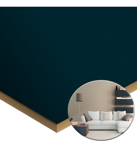 Placa Madera Melamina Mdf 18 Mm 275 X 183 Mm Seda Azzurra