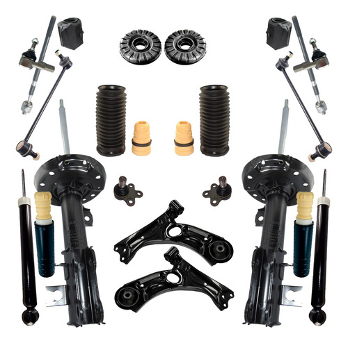 Kit Suspenção Completo Cobalt 2011 A 2021