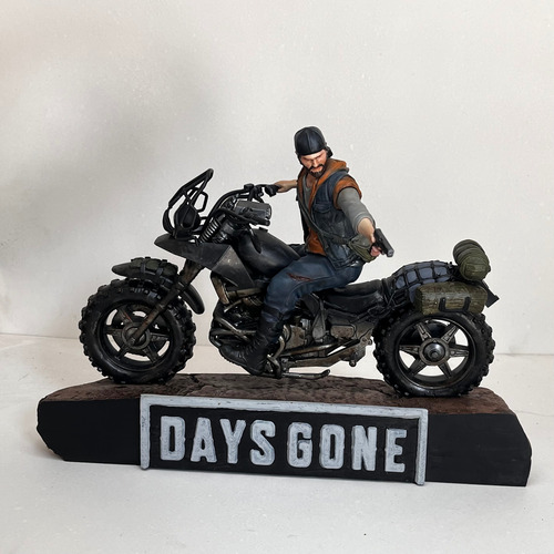 Deacon St John Days Gone 22cm 3d Resina Action Figure
