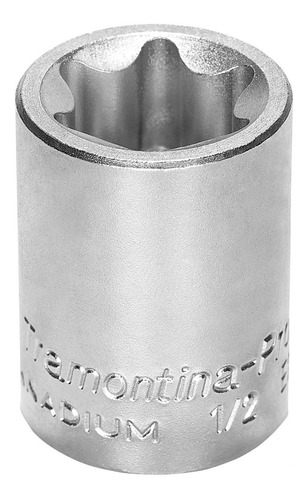 Imagen 2 de 3 de Juego Llave Tubo 1/2 Cromo Vanadio Torx Hembra Tramontina