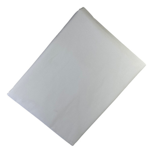 Lencol Avulso Queen Com Elastico Liso Percal 200 Fios Cor Branco