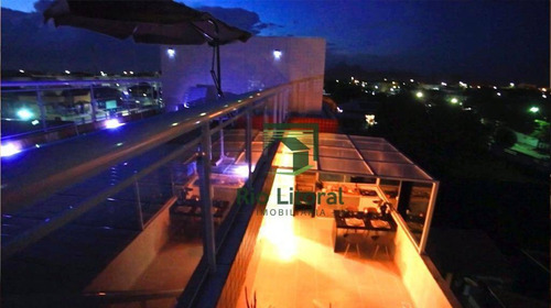 Imagem 29 de 30 de Cobertura À Venda, 110 M² Por R$ 480.000,00 - Floresta Das Gaivotas - Rio Das Ostras/rj - Co0020