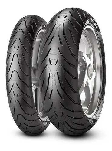 Par Pneu Cb500x Cb500f Pirelli Angel St 120/70 17+160/60 17