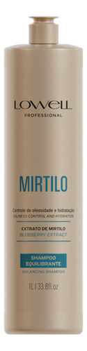 Lowell Kit Shampoo Condicionador 1l + Leave-in 180ml Mirtilo