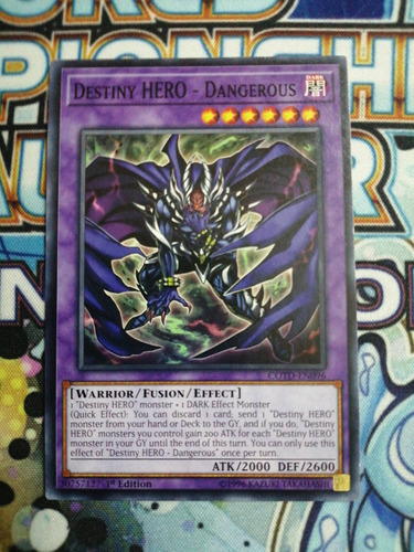 Destiny Hero - Dangerous / Common / Yugioh