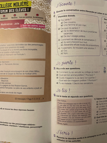 Libro Frances Plurel 2 Livre De Leleve (Usado)