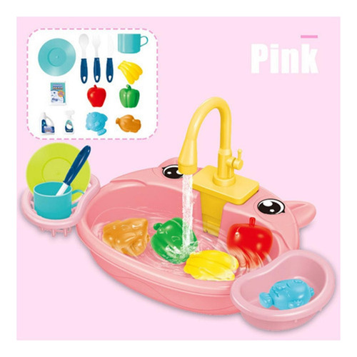 Kit Infantil Con Lavabo Y Accesorios - I Got Real Water
