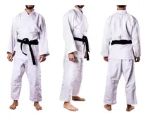 Comprar Judogi Traje Judo Shiai Tramado Mediano Blanco Talle 0 A 3