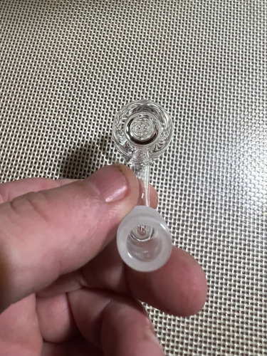 Banger Quartzo 90° 14mm Macho Dab (Usado)