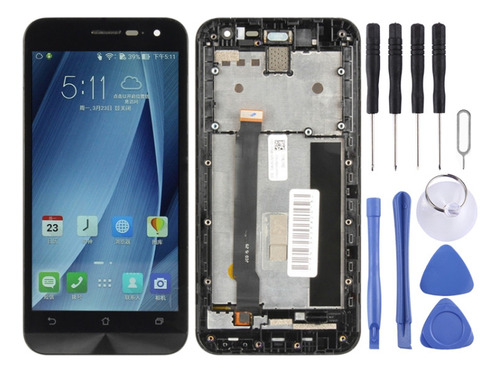 Bx-sjp Tela Lcd Preta Oem Para Asus Zenfone 2 Ze500cl Z00d