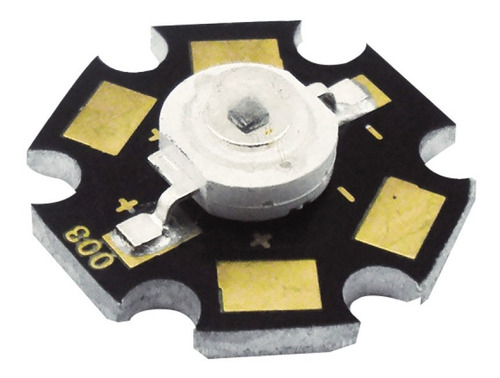 Chip Led High Power Base Disipador Estrella 3,4v 1w 10u