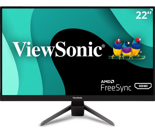 Monitor Gamer Viewsonic Vx2267-mhd Led 22 Full Hd Freesync Color Negro