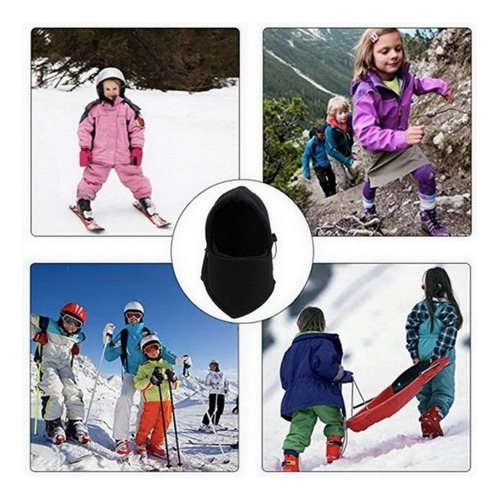 Mascara Termica Balaclava Frio Bufanda Moto Gorro 10 Pieza Color Multicolor