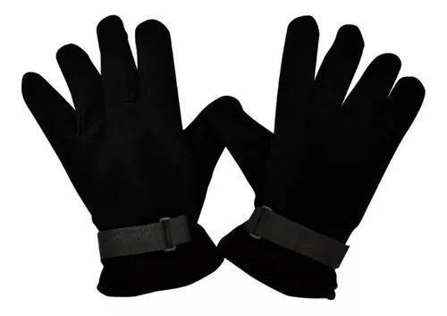 Guantes Invierno Polar Frio Con Ajuste En Puño Hombre Mujer