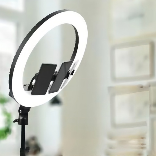 Ring Light Led Bicolor 54cm Com 3 Suporte Celular - Rl-21