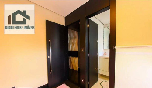 Imagem 10 de 30 de Apartamento Em Guarulhos 95mts 3dorm 1suite 2 Vagas - Porteira Fechada - Vila Augusta - Ap1058