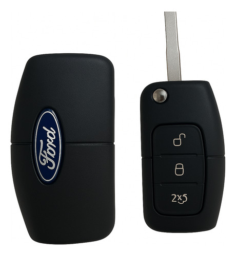 Carcasa Llave Navaja Ford Focus 2 Fiesta Ecosport Ranger 3b
