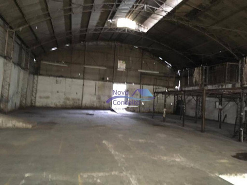 Galpão Para Alugar, 1000 M² Por R$ 9.000,00/mês - Vila Bancária - São Paulo/sp - Ga0190