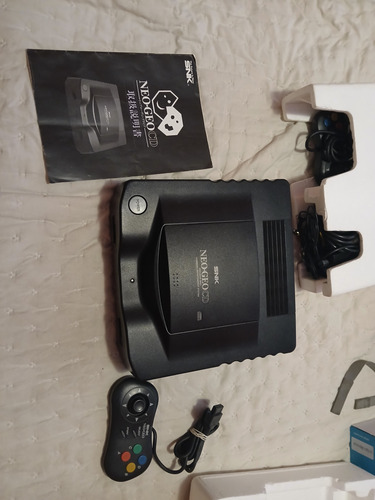 Neo Geo Cd ,con Caja ,manuales Y Juegos (Usado)