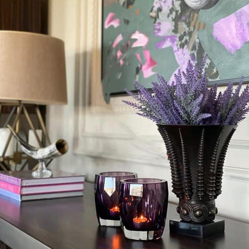 Lavanda Artificial, 12 Paquetes De Flores De Plástico