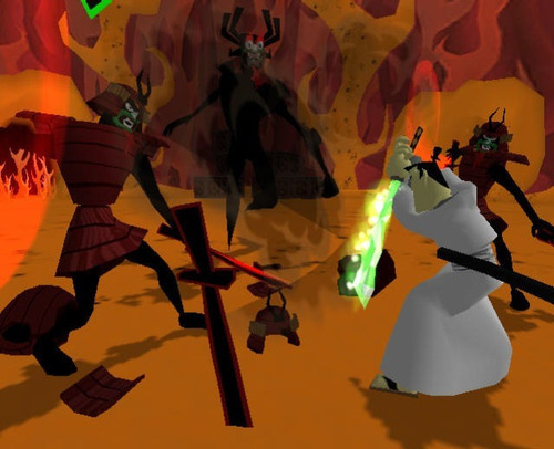 Parche de acción y aventura para PS2 de Samurai Jack: The Shadow Of Aku