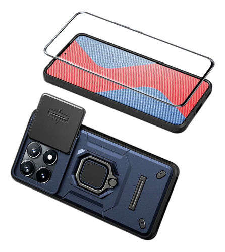 Funda Para Xiaomi Poco X6 Pro 5g Tener Vidrio Membrana 10023